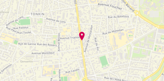 Plan de Ad'Hoc Conseil Immobilier, 52 avenue Jean Mermoz, 64000 Pau