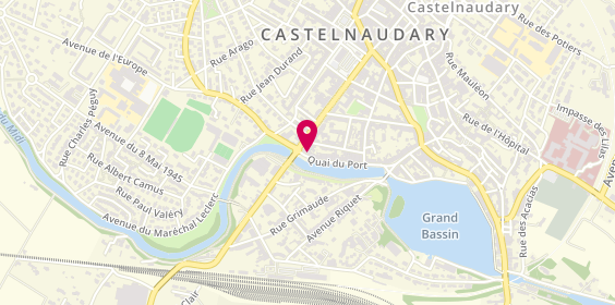 Plan de Novilis Immobilier Castelnaudary, 26 Quai du Port, 11400 Castelnaudary