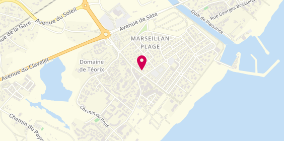 Plan de Anthinéa, 30 avenue de la Méditerranée, 34340 Marseillan