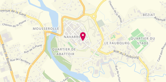 Plan de Agence des Gaves, 11 Rue Saint-Germain, 64190 Navarrenx
