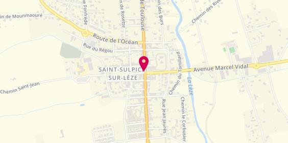 Plan de Adesimmo, 39 Rue de la République, 31410 Saint-Sulpice-sur-Lèze