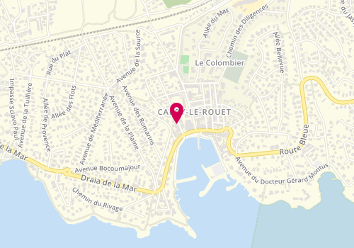 Plan de Agence Immobilière du Port, 9 Boulevard Philippe Jourde, 13620 Carry-le-Rouet