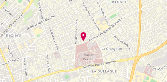 Plan de Cabinet Lagèze, 9 avenue Auguste Albertini, 34500 Béziers