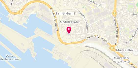 Plan de Florence Artaud Immobilier, 69 chemin de Mozambique, 13016 Marseille