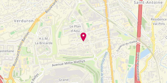 Plan de Reinald FRELING - PBH IMMO, 19 avenue Minerve, 13015 Marseille