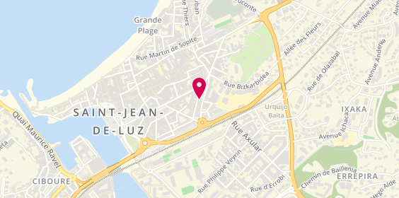 Plan de Agence Acotztarra, 16 Rue Salagoity, 64500 Saint-Jean-de-Luz