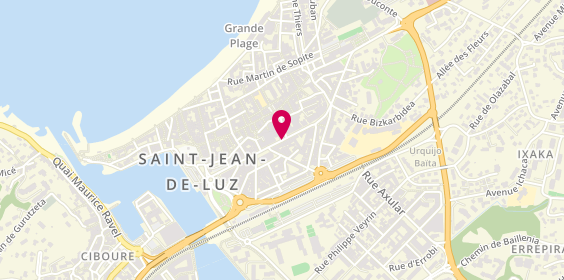 Plan de Saint Jean de Luz Sotheby's International Realty, 26 Boulevard Victor Hugo, 64500 Saint-Jean-de-Luz