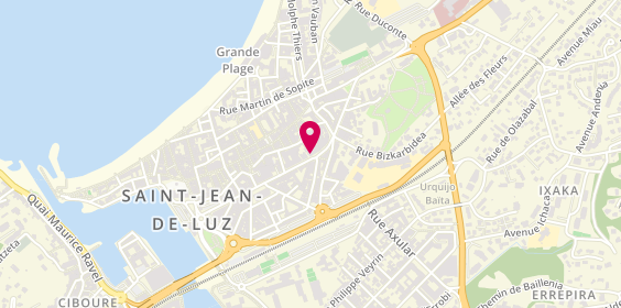Plan de Century 21, 39 Boulevard Victor Hugo, 64500 Saint-Jean-de-Luz