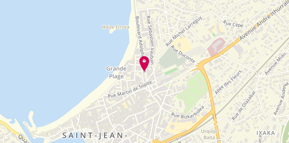 Plan de Côte Ouest Immobilier, 31 Thiers, 64500 Saint-Jean-de-Luz
