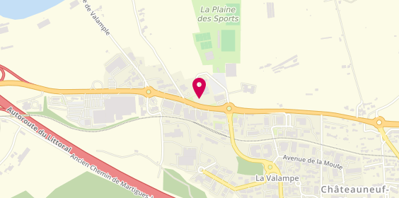 Plan de Peps'Immo, D568 Centre Médical de la Palunette, 13220 Châteauneuf-les-Martigues