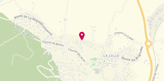 Plan de Acdi - Agence Centre-Var Diagnostic Immobilier, 278 Route de la Roquebrussanne
Les Aires, 83170 La Celle