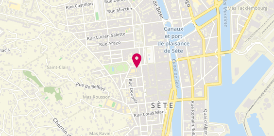 Plan de Sete Immo, 5 avenue Marx Dormoy, 34200 Sète