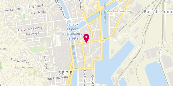 Plan de Citya Cadre Royal, 20 Rue Honoré Euzet, 34200 Sète