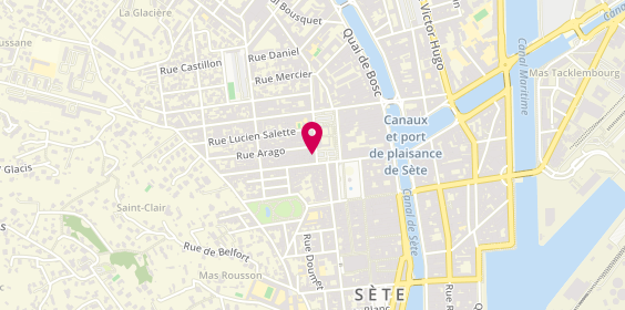 Plan de Esnault Immobilier, 3 Rue Député Molle, 34200 Sète