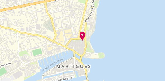 Plan de Agence immobilière MyKasa Martigues, 4 Rue de Verdun, 13500 Martigues