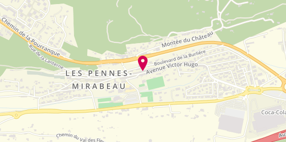 Plan de Centre Immobilier, 27 avenue Victor Hugo, 13170 Les Pennes-Mirabeau