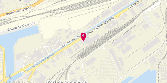 Plan de Comolive CRESPO, 78 Route de Montpellier, 34200 Sète