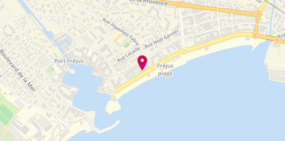Plan de ORPI Agence Méditerranée Fréjus, 647 Boulevard d'Alger, 83600 Fréjus
