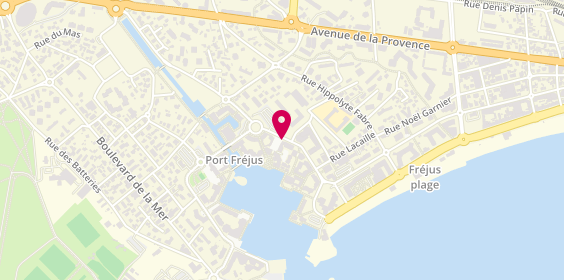 Plan de Laforet Immobilier, 90 avenue de Port Fréjus, 83600 Fréjus