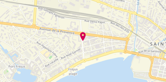Plan de Sebastien Immobilier, 259 Rue Roland Garros, 83600 Fréjus