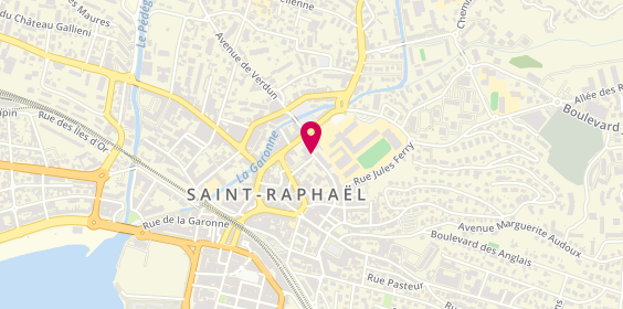 Plan de DELUXIA Immobilier - Saint-Raphaël, 175 Rue Joseph Pierrugues, 83700 Saint-Raphaël
