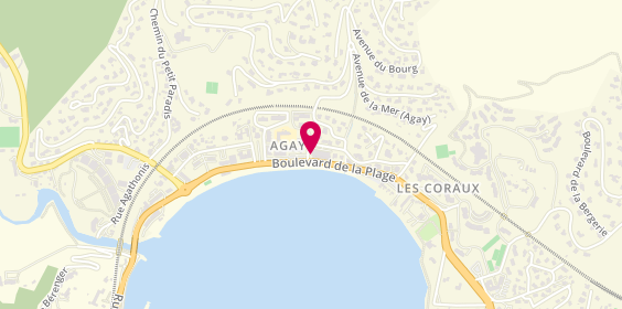 Plan de Agence du Rastel d'Agay, 633 Boulevard de la Plage, 83530 Saint-Raphaël