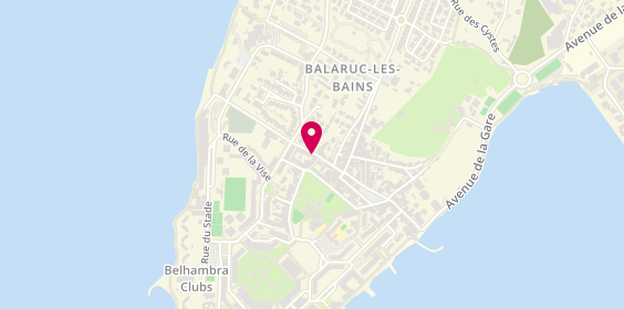 Plan de Agence Cimmoa, 11 avenue de la Cadole, 34540 Balaruc-les-Bains