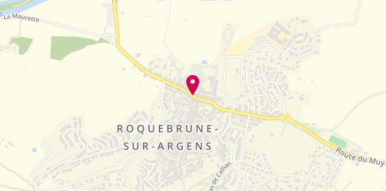 Plan de Concerto Côte d'Azur Immobilier, 8 avenue Général de Gaulle, 83520 Roquebrune-sur-Argens