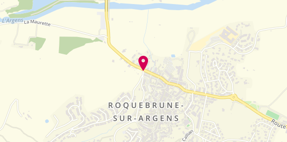 Plan de ORPI, Agence Immobilière Roc Immo
1 Boulevard Jean Jaurès, 83520 Roquebrune-sur-Argens