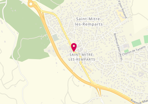 Plan de Agence Saint-Mitre Saint-Chamas, 50 Rue Bellefont, 13920 Saint-Mitre-les-Remparts