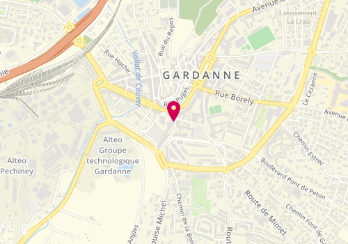 Plan de Laforêt Immobilier, 10 Rue Jules Ferry, 13120 Gardanne