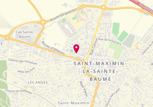 Plan de Investimmo83, 4 place de Lattre de Tassigny, 83470 Saint-Maximin-la-Sainte-Baume