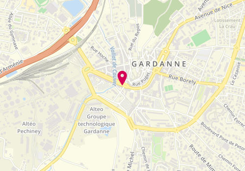 Plan de BH Immo, 1 Boulevard Carnot, 13120 Gardanne