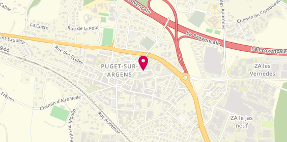 Plan de David et Claudia MARQUES iad france, 64 Rue Antoine Paulin Jubert, 83480 Puget-sur-Argens