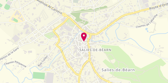 Plan de SALM Immobilier, 9 Place de la Trompe, 64270 Salies-de-Béarn