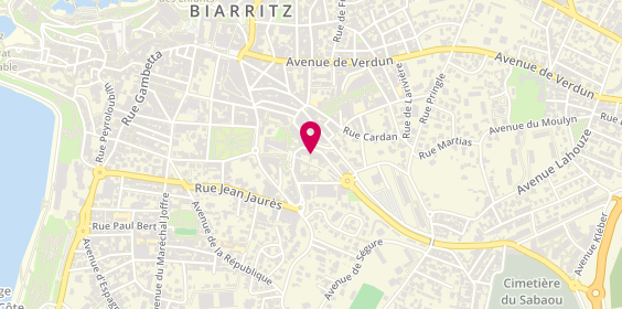 Plan de Terres & Océan Immobilier, 3 Bis avenue François Mauriac, 64200 Biarritz