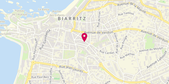 Plan de Agence OLAIZOLA - Biarritz, 18 Rue Jean Bart, 64200 Biarritz