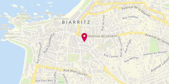 Plan de Lambert Immobilier Conseil, 10 Rue du Helder, 64200 Biarritz