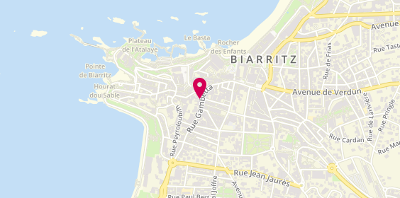 Plan de Carmen Immobilier Plein Sud, 22 Rue Gambetta, 64200 Biarritz