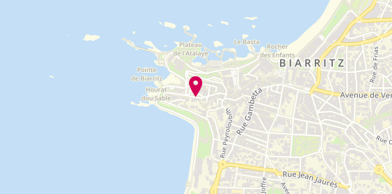 Plan de Horizons Immobilier, 7 Perspective de la Côte des Basques, 64200 Biarritz