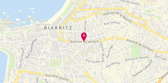 Plan de Century 21 Sogecim Immobilier, 31 Verdun, 64200 Biarritz