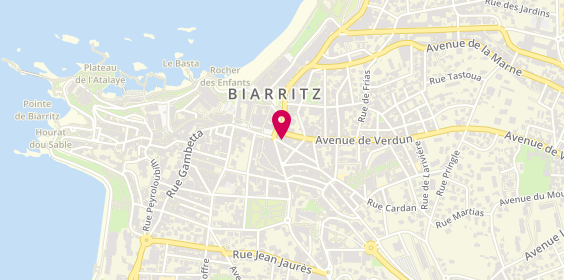 Plan de Côte d'Argent Immobilier, 3 Rue du Helder, 64200 Biarritz