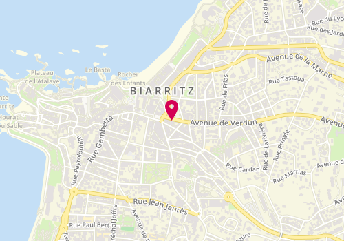 Plan de Orpi Bernex Immobilier, 4 Verdun, Bis, 64200 Biarritz