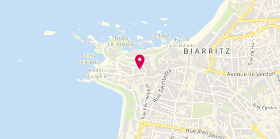 Plan de F.I.T Lagunak, 34 Rue Mazagran, 64200 Biarritz