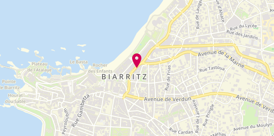 Plan de Cote Ouest Immobilier, Edouard Vii, 64200 Biarritz