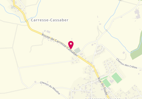 Plan de Optimhome, 1 Route de Carresse Cassaber, 64270 Carresse-Cassaber