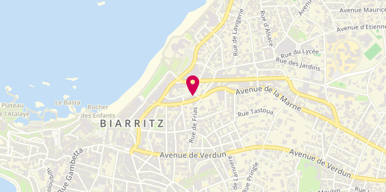 Plan de Puyo Immobilier, 15 avenue de la Marne, 64200 Biarritz
