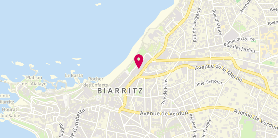 Plan de Coldwell Banker Carre Ouest, 21 Bis avenue Edouard Vii, 64200 Biarritz