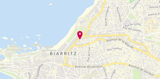 Plan de Cano Nicolas Immobilier, 58 avenue Edouard Vii, 64200 Biarritz