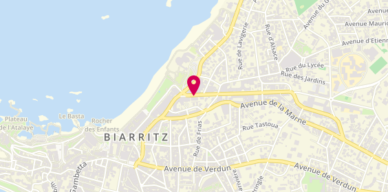 Plan de Biarritz Sotheby's International Realty, 4 Av. Reine Victoria, 64200 Biarritz